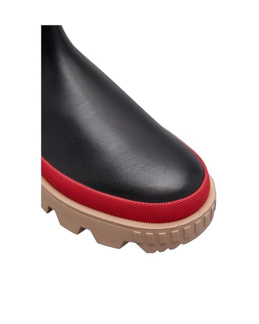 Moncler Black Neue Chelsea Boots