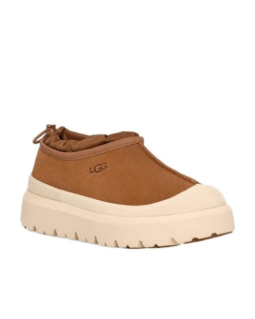 Ugg Brown Round-Headed Slippers for men