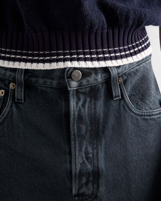 Prada Blue Five-Pocket Denim Jeans for men