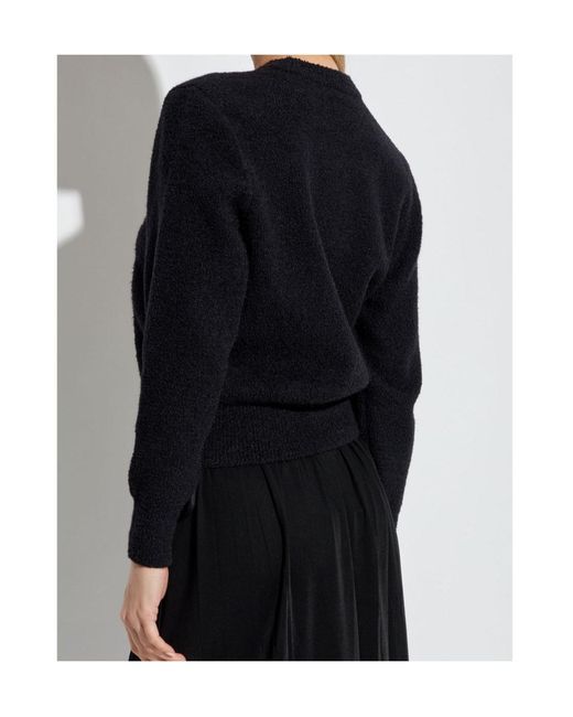 Alexander Wang Blue Textured-Finish Jumper