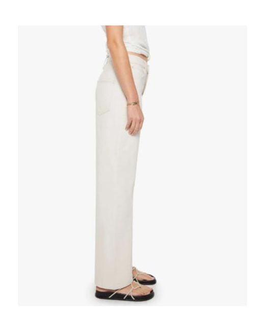 Mother Natural High-Rise Wide-Leg Jeans