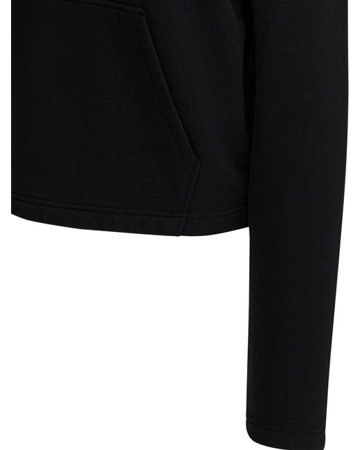 AMI Black Ami De Coeur Drawstring Hoodie