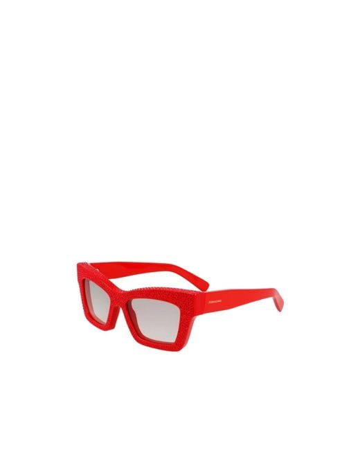 Ferragamo Red Sunglasses
