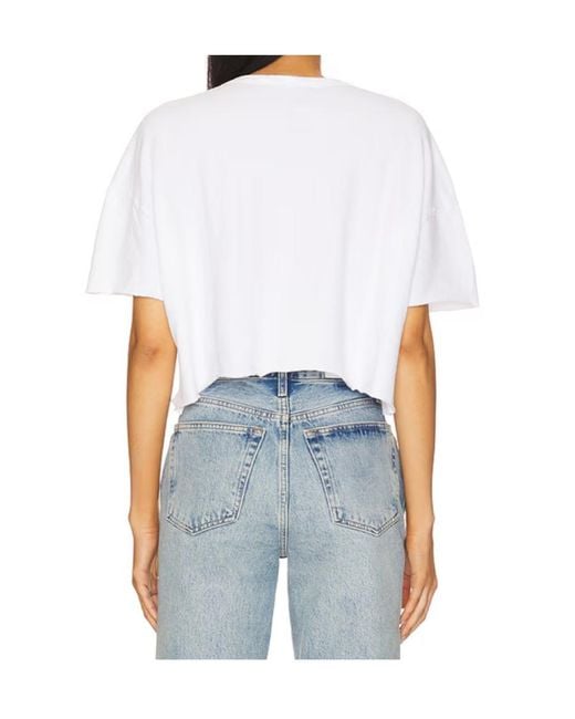 James Perse White Short T-Shirt