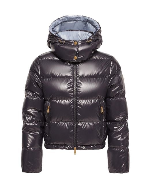 Moncler Gray Niveole Short Down Jacket