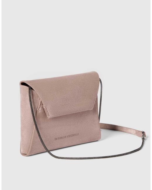 Brunello Cucinelli Pink Bc Duo Pochette