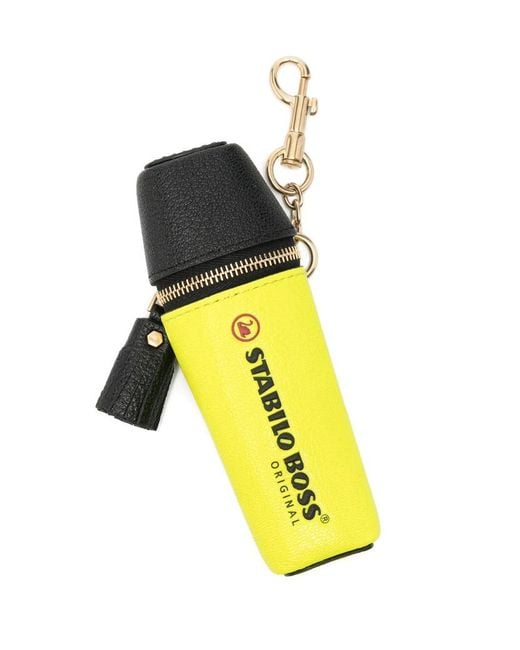 Anya Hindmarch Yellow Zip Wallet