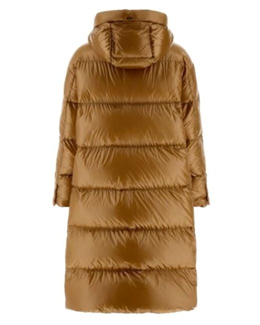 Herno Natural Hooded Down Jacket