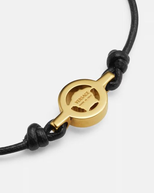 Versace White Medusa '95 Embellished Bracelet
