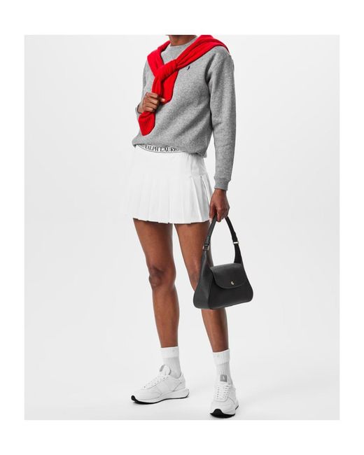 Polo Ralph Lauren Gray Round-Neck Logo Sweatshirt