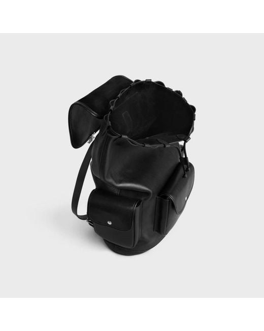 Céline Black Big Backpack Soft Triomphe for men