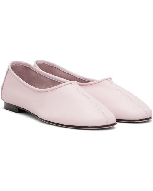 By Far Pink Prudence Ballet Flats