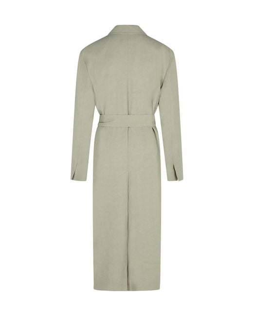 P.A.R.O.S.H. Green Belted Trench Coat