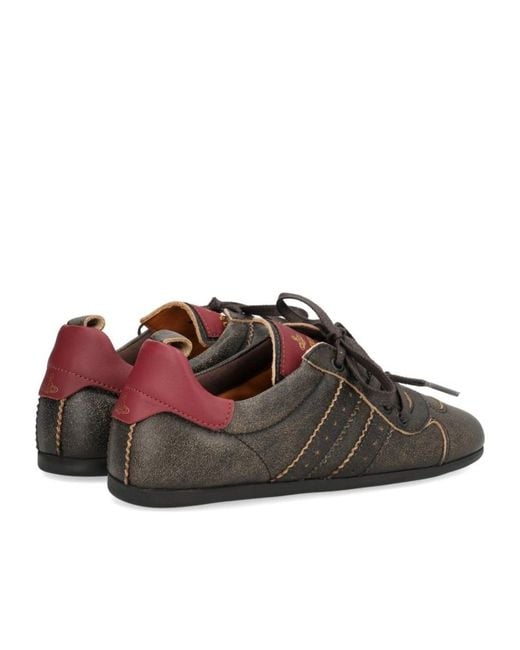 Vivienne Westwood Brown 'Drunken' Sneakers