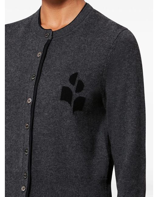 Isabel Marant Blue Isabel Marant Étoile Lona Crewneck Cardigan