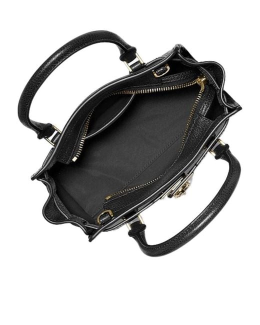 Michael Kors Black Hamilton Moderne Extra-Small Leather Crossbody Bag