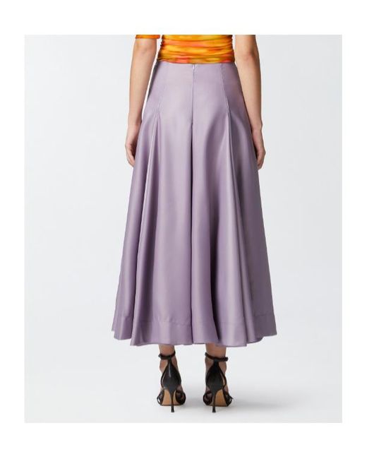Pinko Purple Midi Skirts