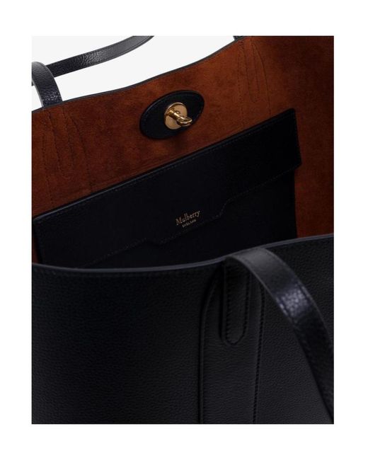 Mulberry Black Bayswater Small Top Handle Bag