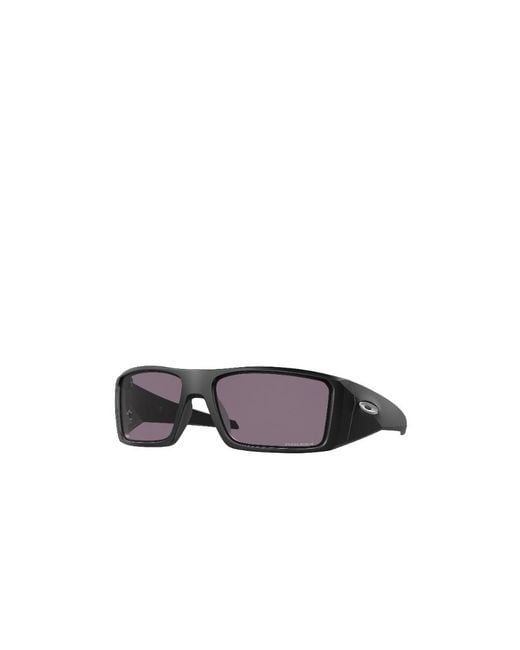 Oakley White Heliostat Rectangle-Frame Sunglasses for men