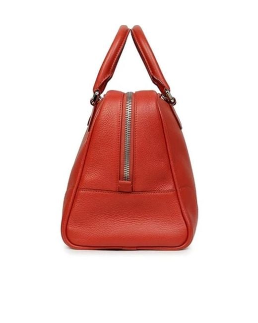 Loewe Red Logo Handbag
