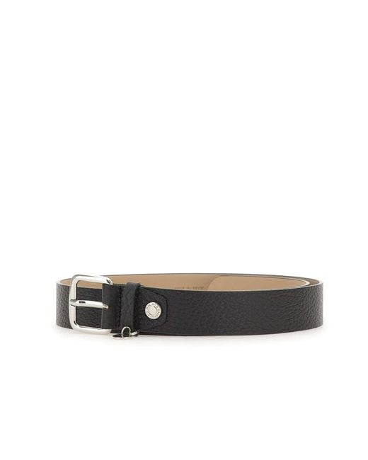 Gianni Chiarini White Textured Buckle Belt