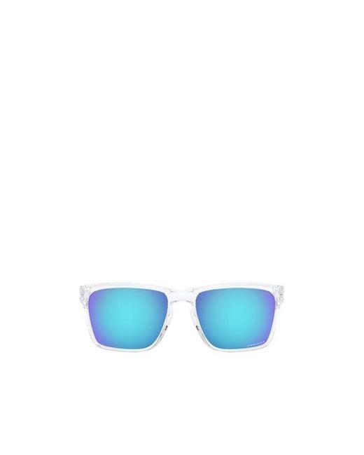 Oakley Blue Sylas Square-Frame Sunglasses for men