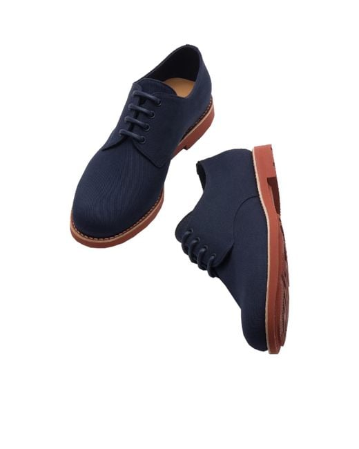 Church's Blue Matlock Canvas Derby for men