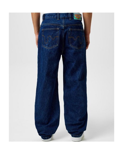 ICECREAM Blue Belt Loop Jeans for men