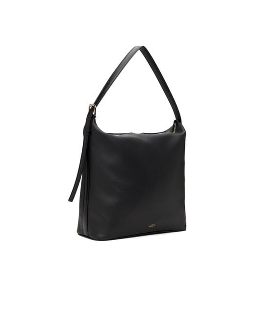 A.P.C. Black Vera Tote Bag