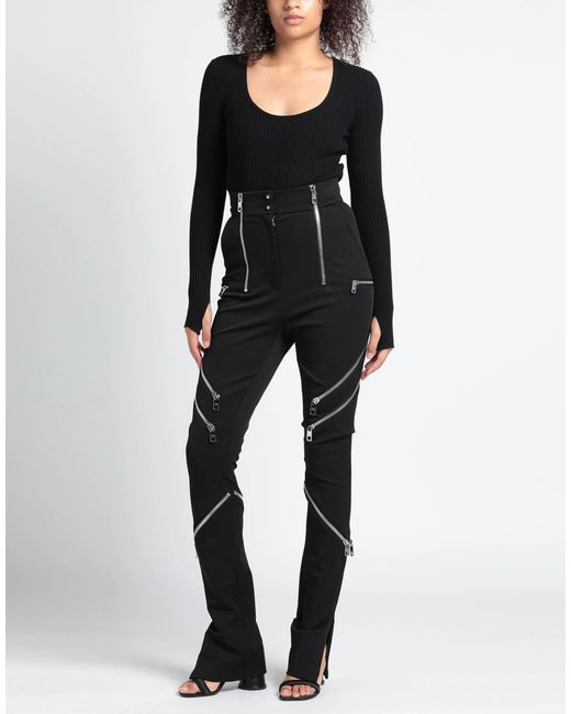 Dolce & Gabbana Black Casual Trouser
