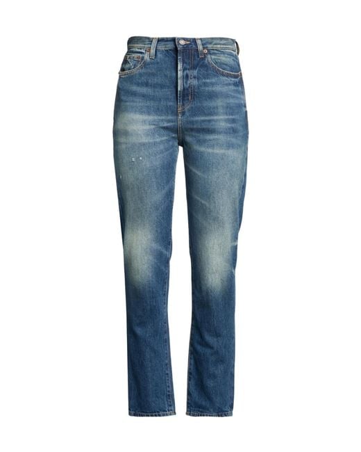 Saint Laurent Blue Tapered Jeans