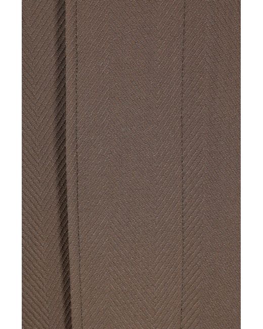 Magliano Brown Buttoned Coat for men