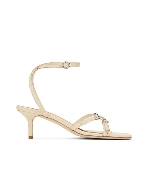 Aeyde Metallic Libby High Heel Sandals