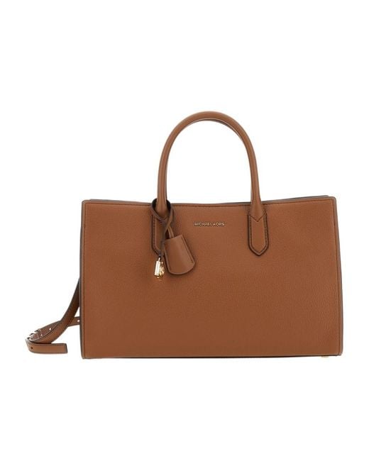 MICHAEL Michael Kors Brown Scarlett Medium Satchel Bag