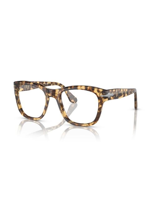 Persol Metallic Square-Frame Glasses for men