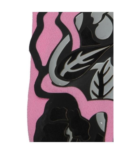 Christopher Kane Pink Flora Decal Dress