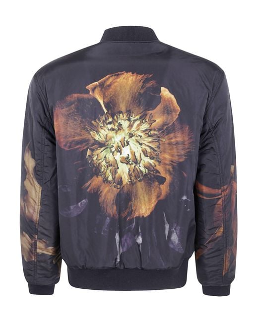 Dries Van Noten Blue "Volker" Reversible Jacket for men