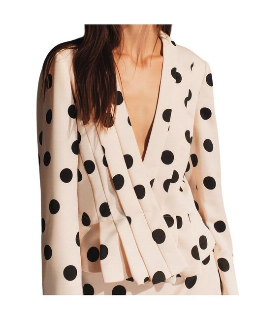 Marella Natural Long-Sleeved Suit Jacket