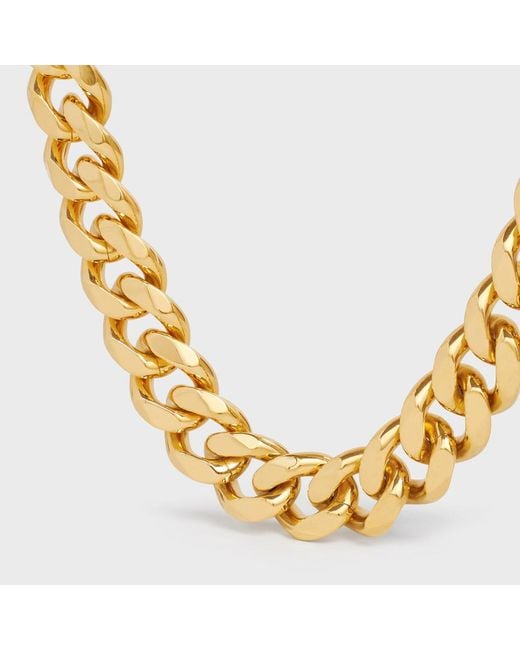 Céline Metallic Maillon Necklace