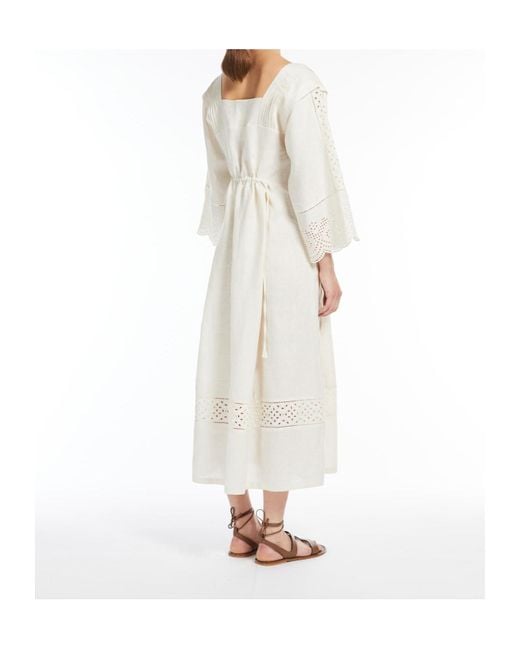 Weekend by Maxmara White Feminine Dress