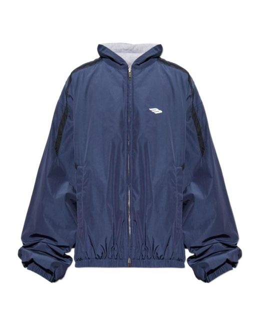 Balenciaga Blue Light Jackets for men