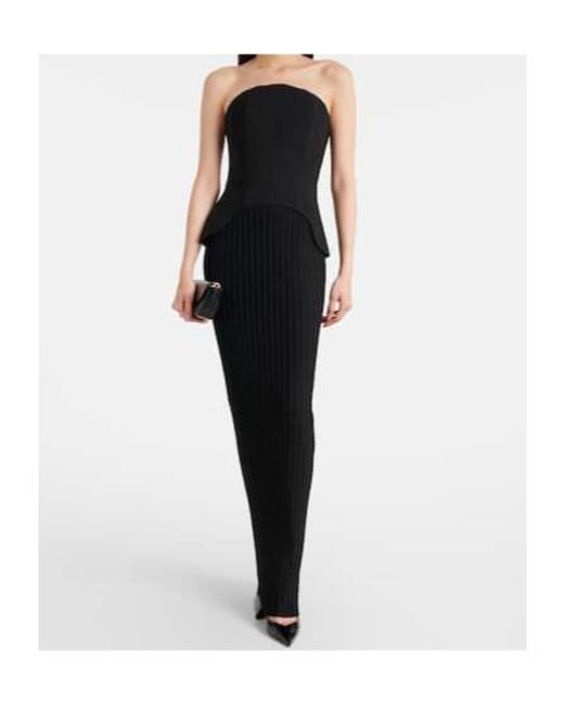 Solace London Black Kesi Gown