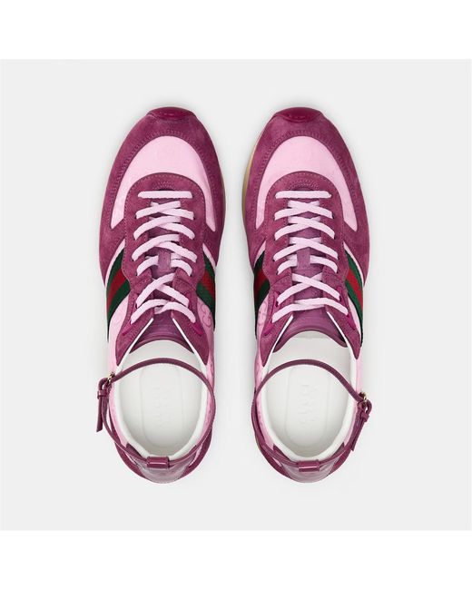 Gucci Pink Re-Motion Sneakers