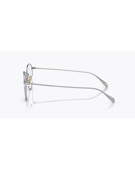 Oliver Peoples White Coleridge Glasses for men