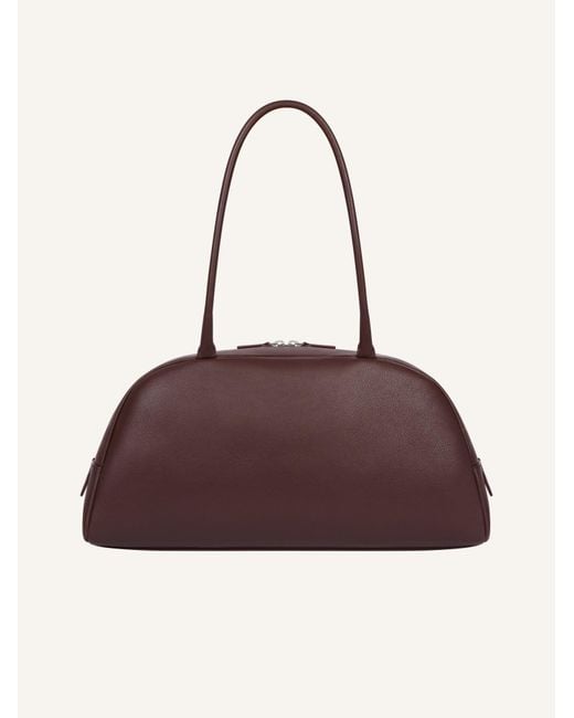 Courreges Brown Courrèges Monday Zip Shoulder Bag
