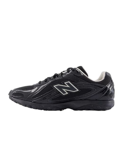 New Balance Black 204L Lace-Up Sneakers for men