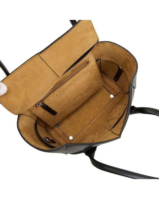 Bottega Veneta Black Double-Handle Shoulder Bag