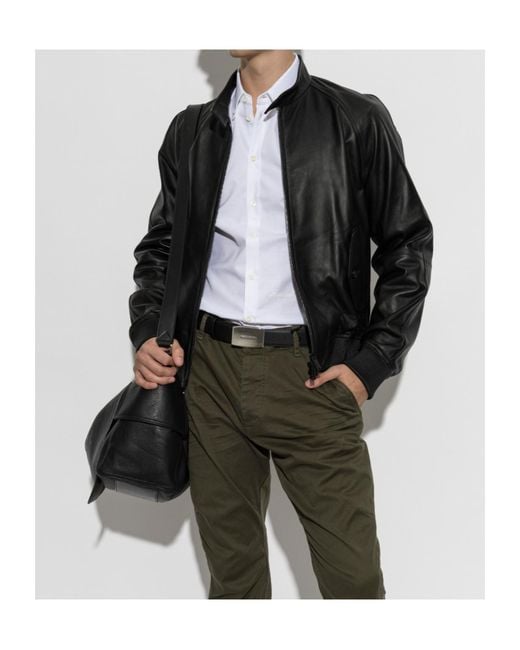 DSquared² White Collared Long-Sleeved Shirt for men