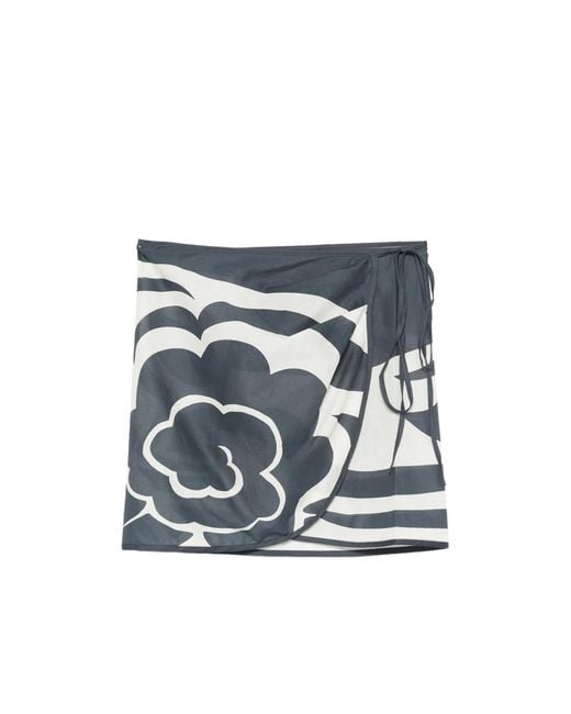 Sir Blue Lilou Printed Mini Sarong