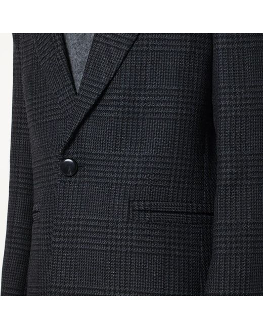 NAMACHEKO Blue Single-Breasted Jacket for men